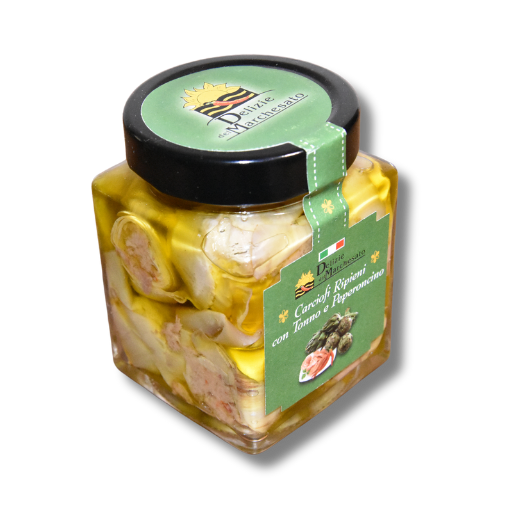 Carciofi ripieni Tonno Peperoncino